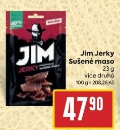 Sušené maso Jim Jerky