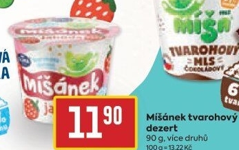 Tvarohová svačinka Míšánek Olma