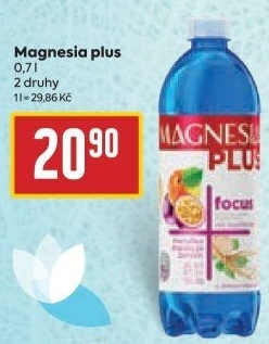 Voda ochucená plus Magnesia