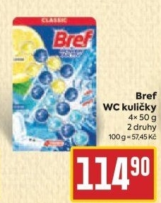 WC blok tuhý Bref