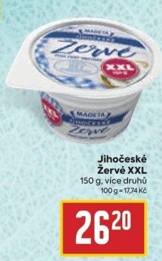 Žervé Jihočeské Madeta