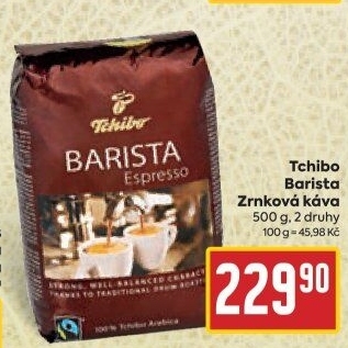 Zrnková káva Barista Tchibo