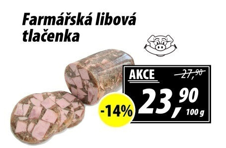 Tlačenka farmářská libová