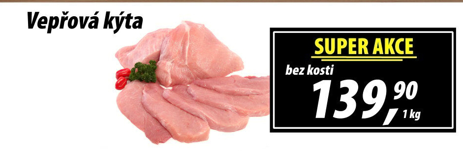 Vepřová kýta bez kosti