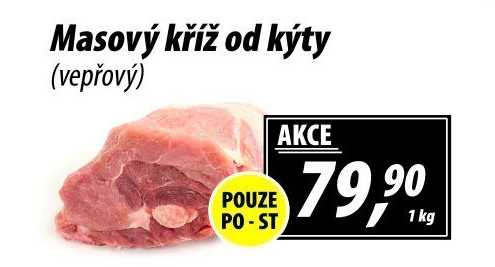 Vepřový kříž od kýty