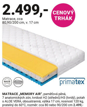 MATRACE „MEMORY AIR“