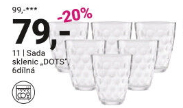 SADA SKLENIC „DOTS“