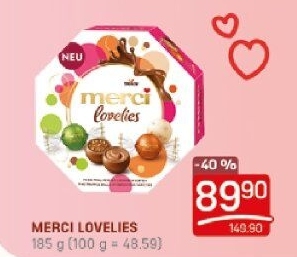 Bonboniéra Lovelies Merci