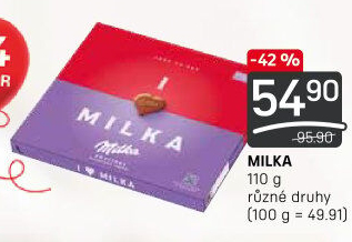 Bonboniéry Milka