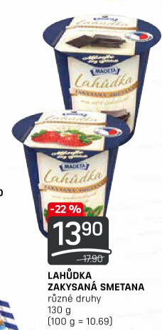 Dezert Lahůdka jihočeská Madeta