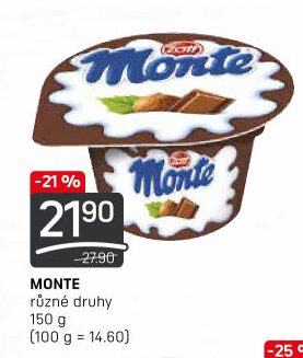 Dezert Monte Zott
