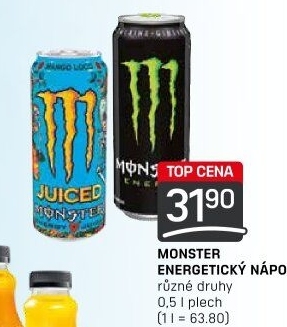 Energetický nápoj Monster Energy