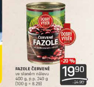 Fazole červené Dobrý Výběr