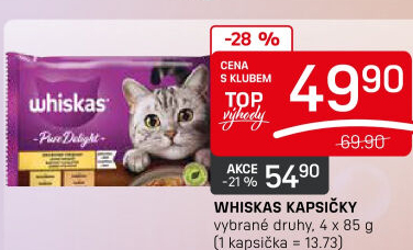 Kapsičky pro kočky Whiskas