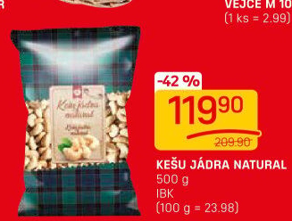 Kešu IBK trade