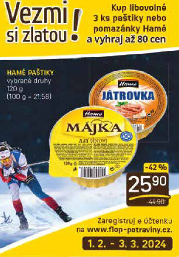 Paštiky Hamé
