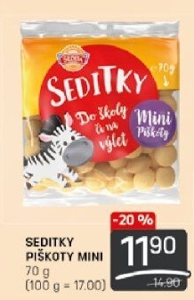 Piškoty mini Sedita