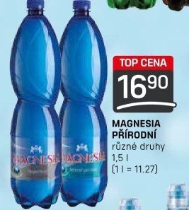 Přírodní voda Magnesia