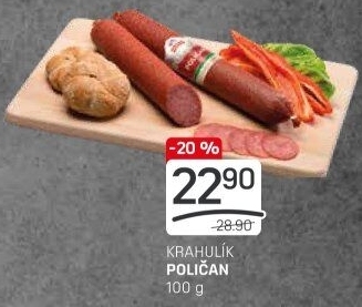 Salám Poličan Krahulík