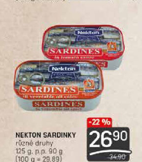 Sardinky Nekton