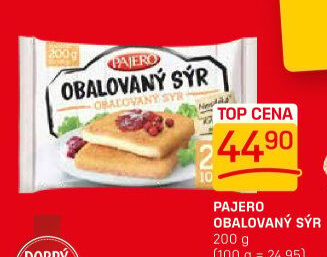 Sýr obalovaný mražený Pajero