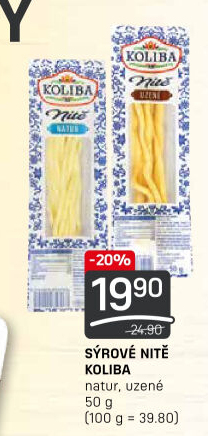 Sýrové nitě Koliba Bystřice pod Hostýnem