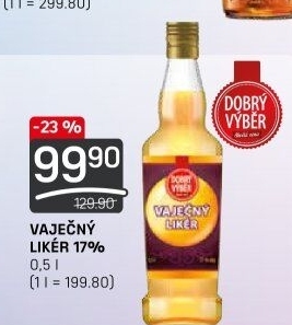 Vaječný likér Dobrý Výběr