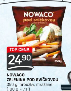 Zeleninová směs pod svíčkovou mražená Nowaco