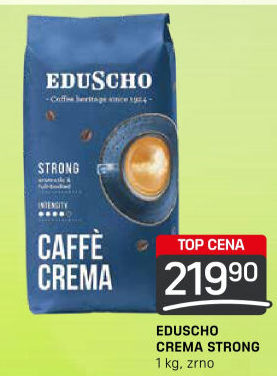 Zrnková káva Crema Strong Eduscho
