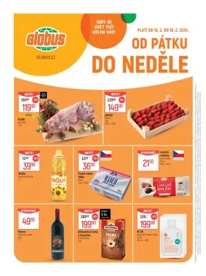 akční leták Globus 14.2.2024-20.2.2024