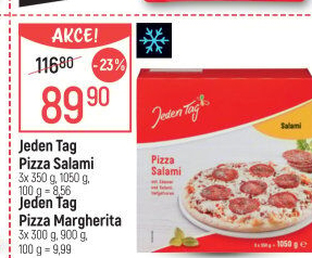 Pizza mražená Jeden Tag