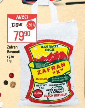 Rýže basmati Zafran
