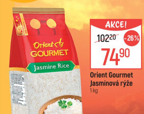 Rýže jasmínová Orient Gourmet