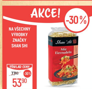 Těstoviny vaječné Shan'