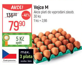Vejce M