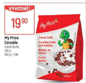 Cereálie My Price