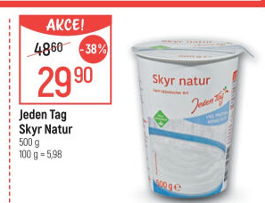 Dezert zakysaný Skyr Jeden Tag
