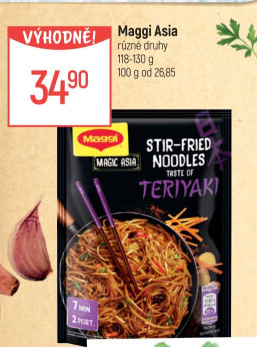 Jídla instantní Asia Maggi