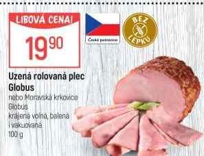 Uzená rolovaná plec Globus