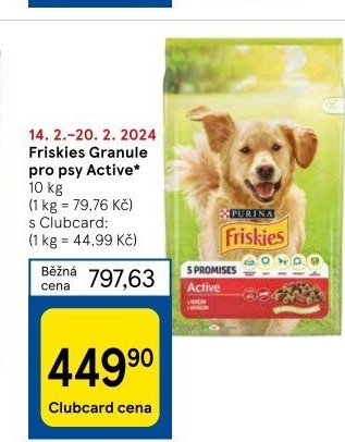 Granule pro psy Friskies