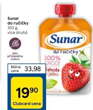 Kapsičky do ručičky Sunar