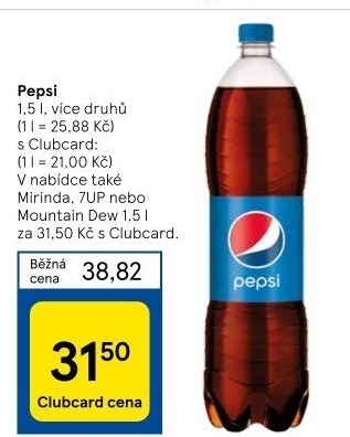 Limonáda Pepsi