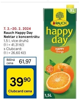 Nektar Happy Day Rauch