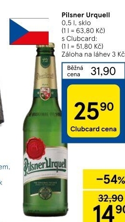 Pivo Pilsner Urquell