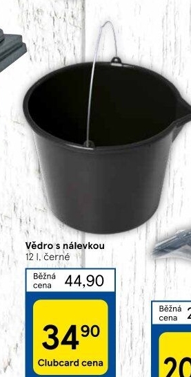 Plastový kbelík