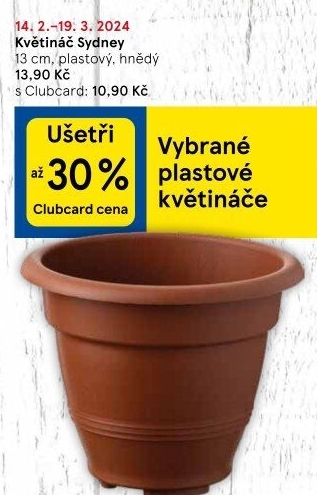 Plastový květináč