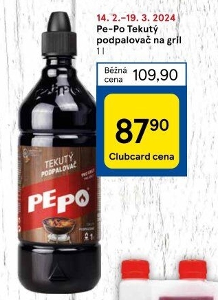 Podpalovač tekutý Pe-Po