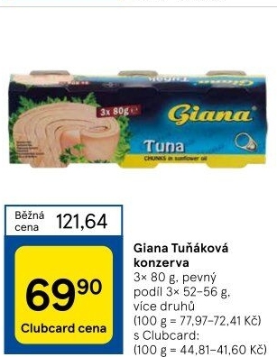 Tuňák Giana