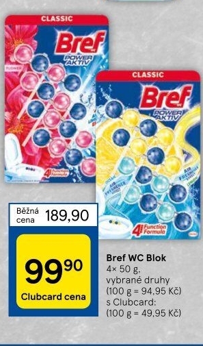WC blok Bref