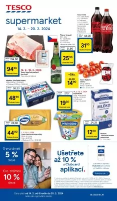 akční leták Tesco 14.2.2024-20.2.2024